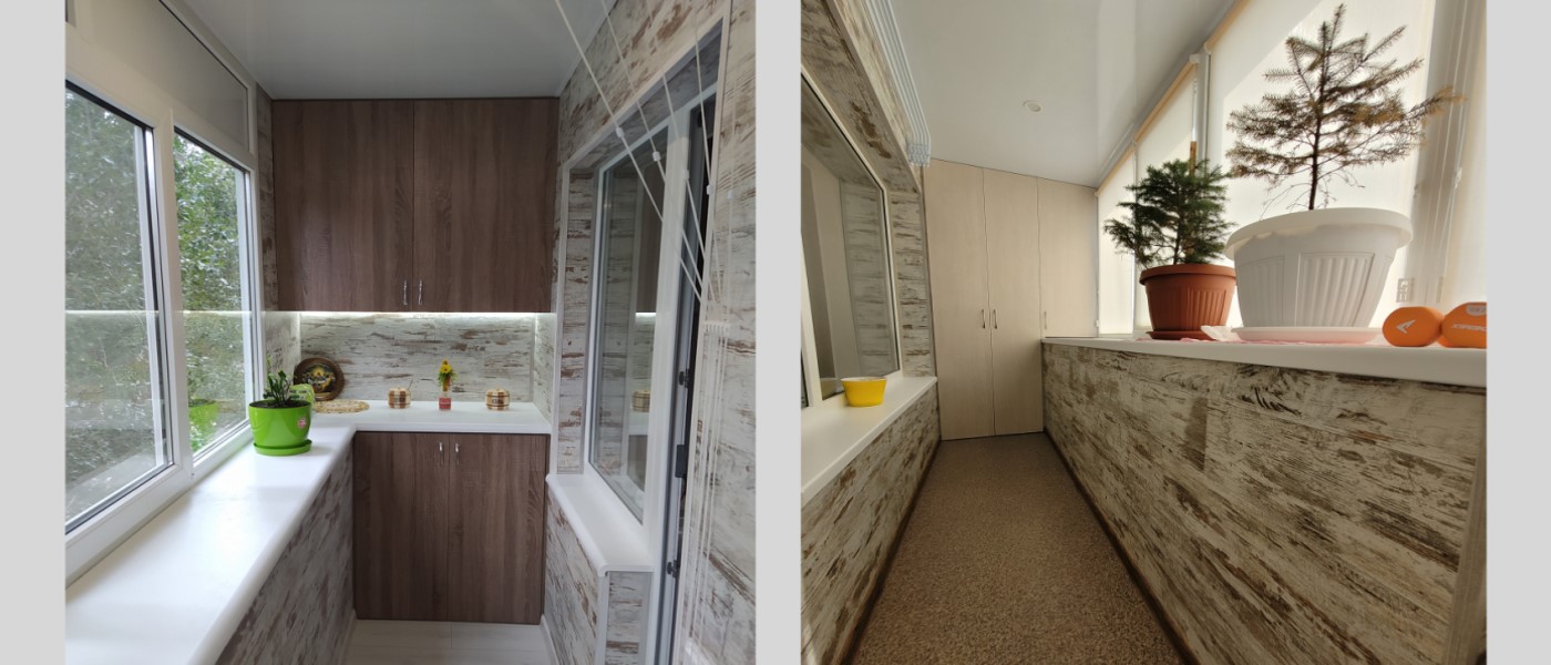 Балкони під ключ у Запоріжжі