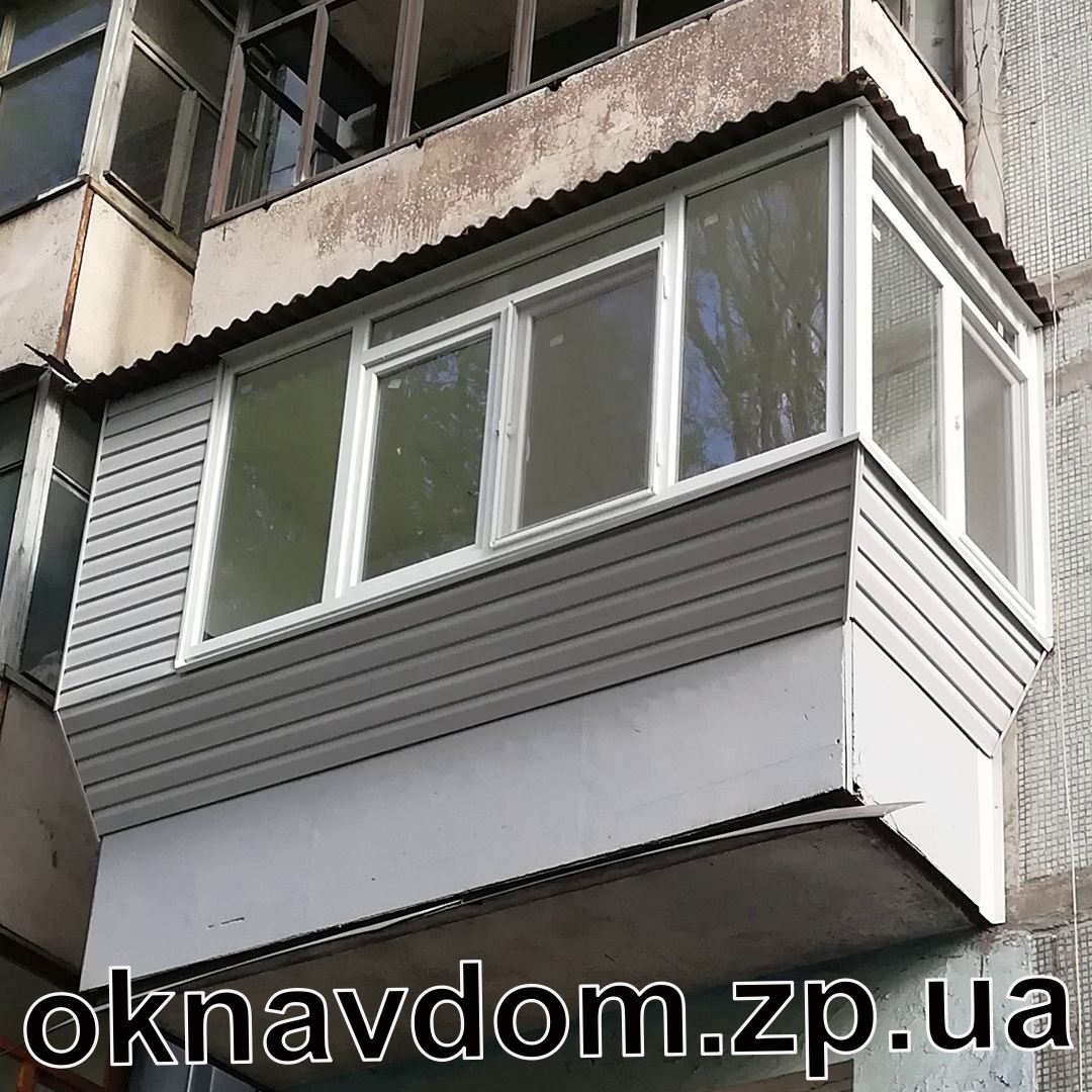 Балкон с разваркой